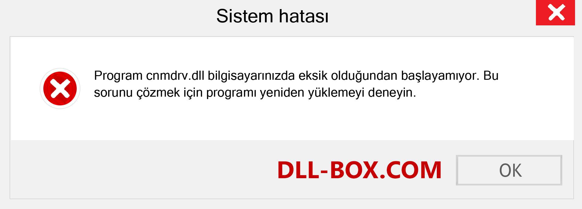 cnmdrv.dll dosyası eksik mi? Windows 7, 8, 10 için İndirin - Windows'ta cnmdrv dll Eksik Hatasını Düzeltin, fotoğraflar, resimler